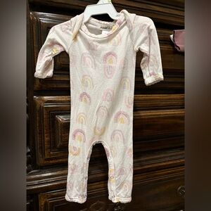 Spearmint Love Bamboo coverall 0-3m